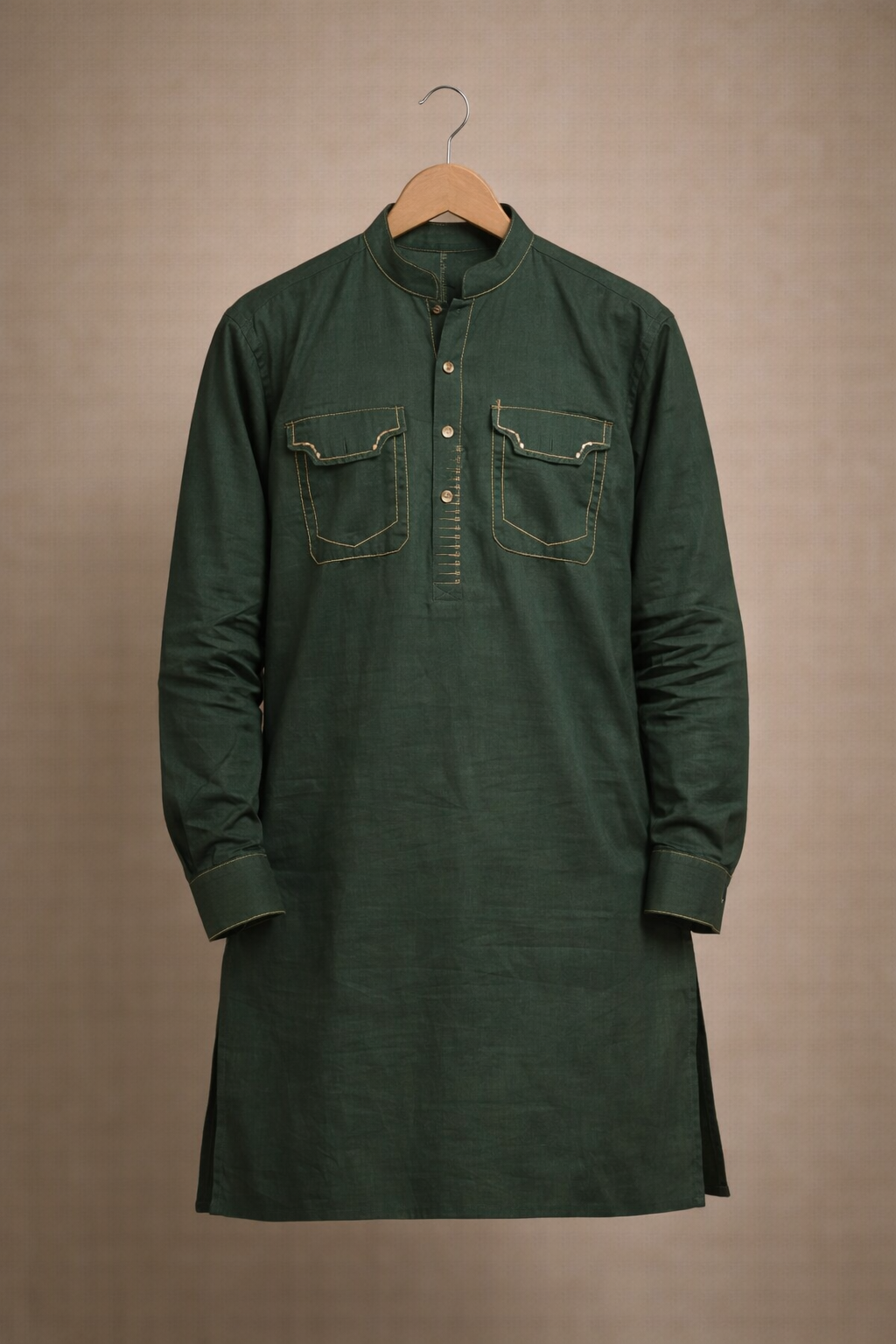 Royal Olive Green — A Celebration of Culture Kurta Pajama