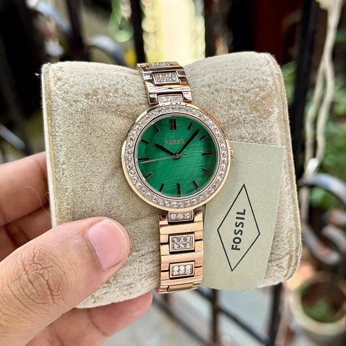 F_ossil K_arli’s Rose – Gold Tone Construction Work