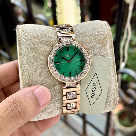 F_ossil K_arli’s Rose – Gold Tone Construction Work