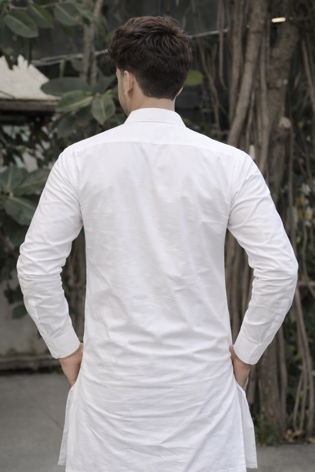 Noor White Designer Luxury Embroidered Kurta Set For Mens