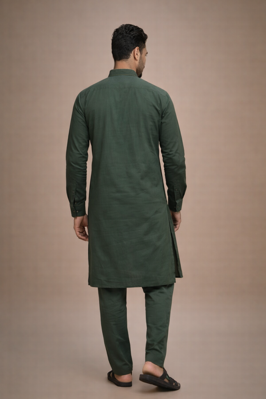 Royal Olive Green — A Celebration of Culture Kurta Pajama
