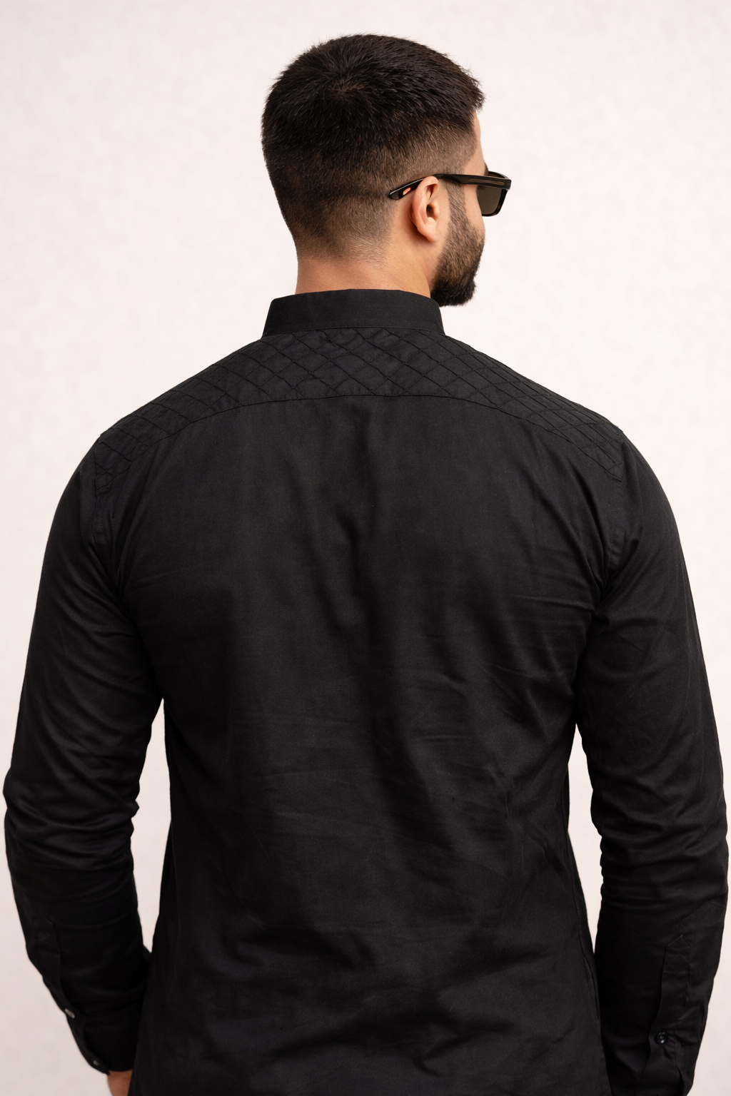 Premium Black designer- Men’s Kurta Pajma