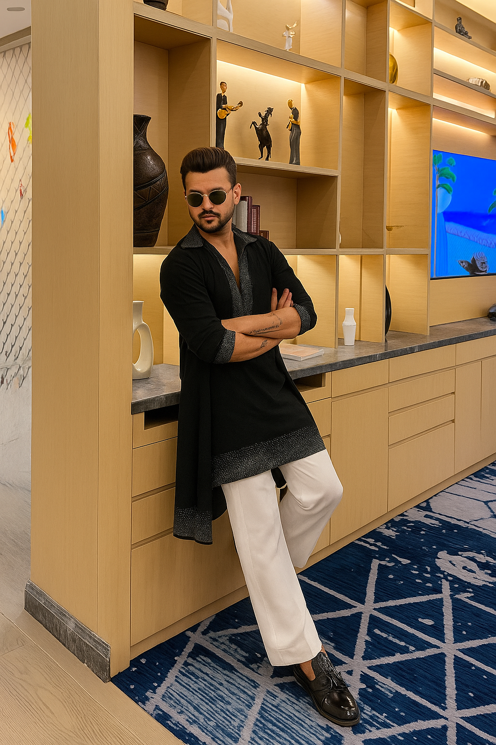 Embracing Timeless Elegance — The Art of Minimal Sophistication 🖤kurta With Duppta