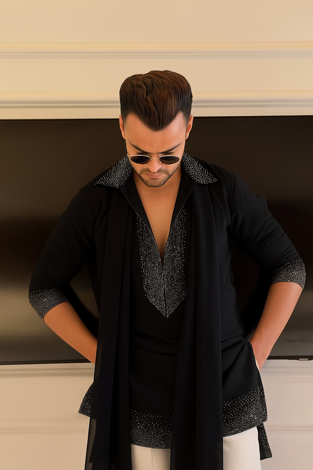 Embracing Timeless Elegance — The Art of Minimal Sophistication 🖤kurta With Duppta