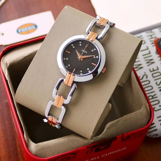 F_ossil Rose Gold Ladies