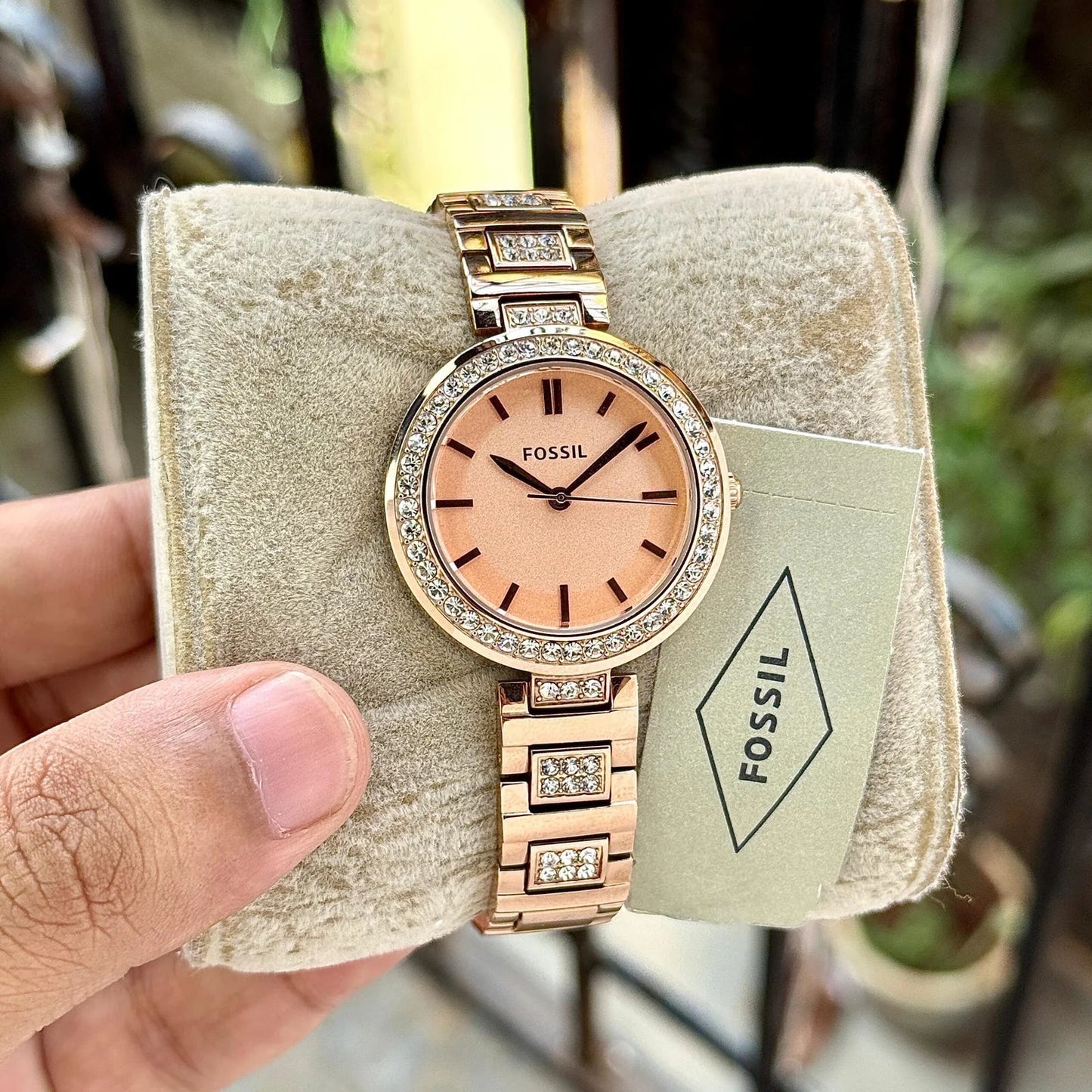F_ossil K_arli B_Q3181 Rose Gold