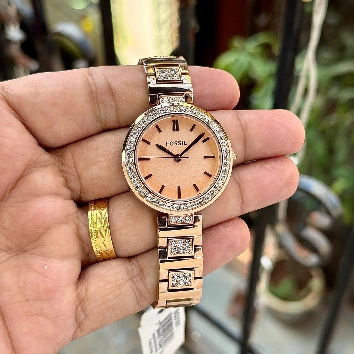 F_ossil K_arli B_Q3181 Rose Gold