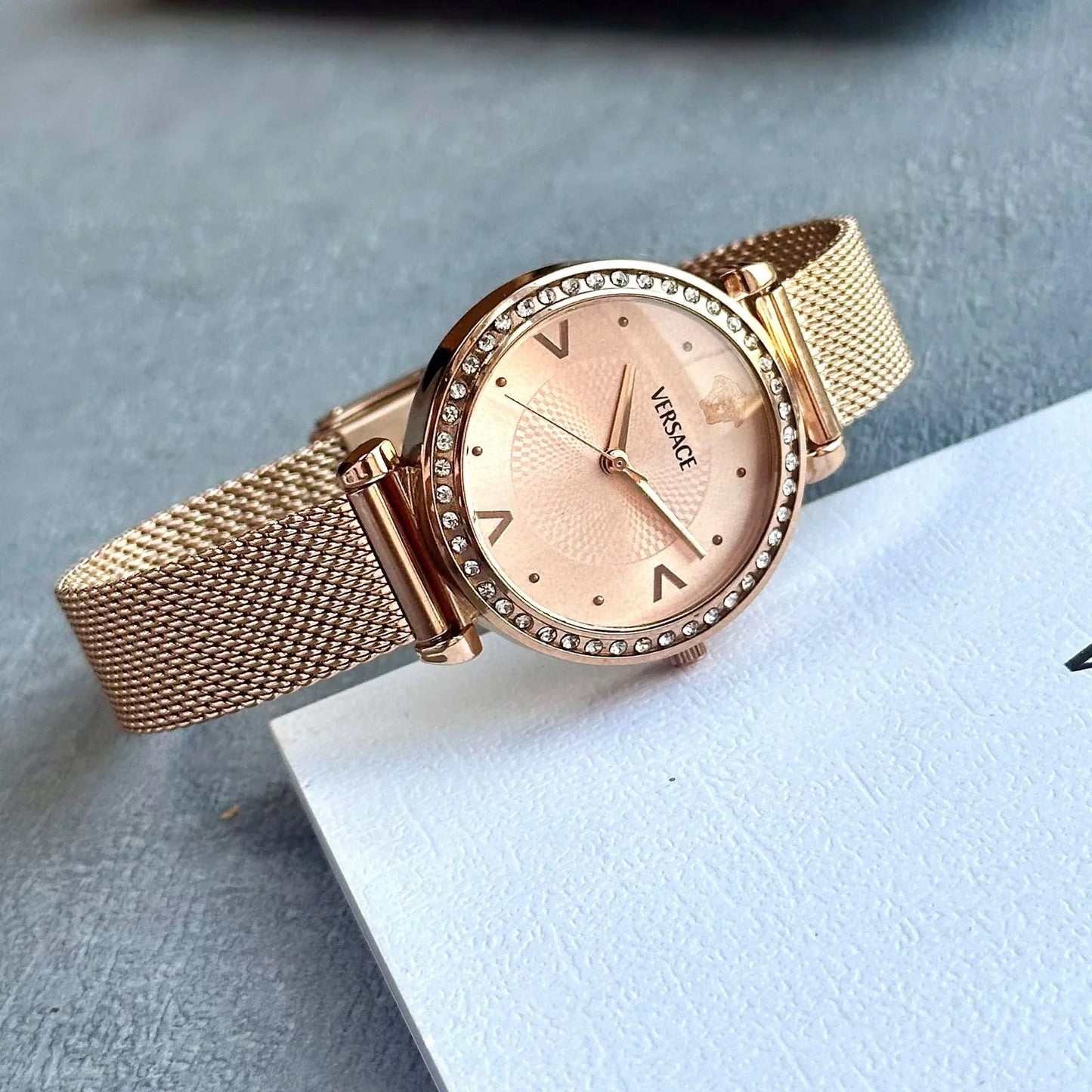 V_ersace Women’s Rosegold Collection