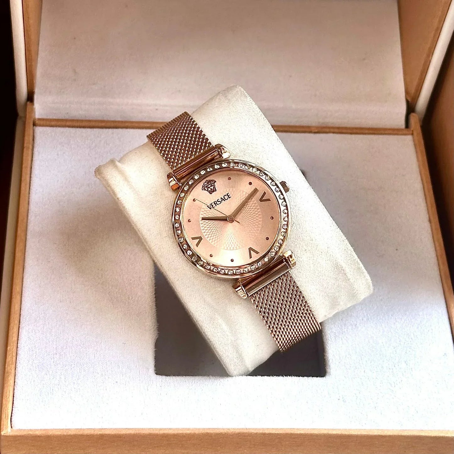 V_ersace Women’s Rosegold Collection