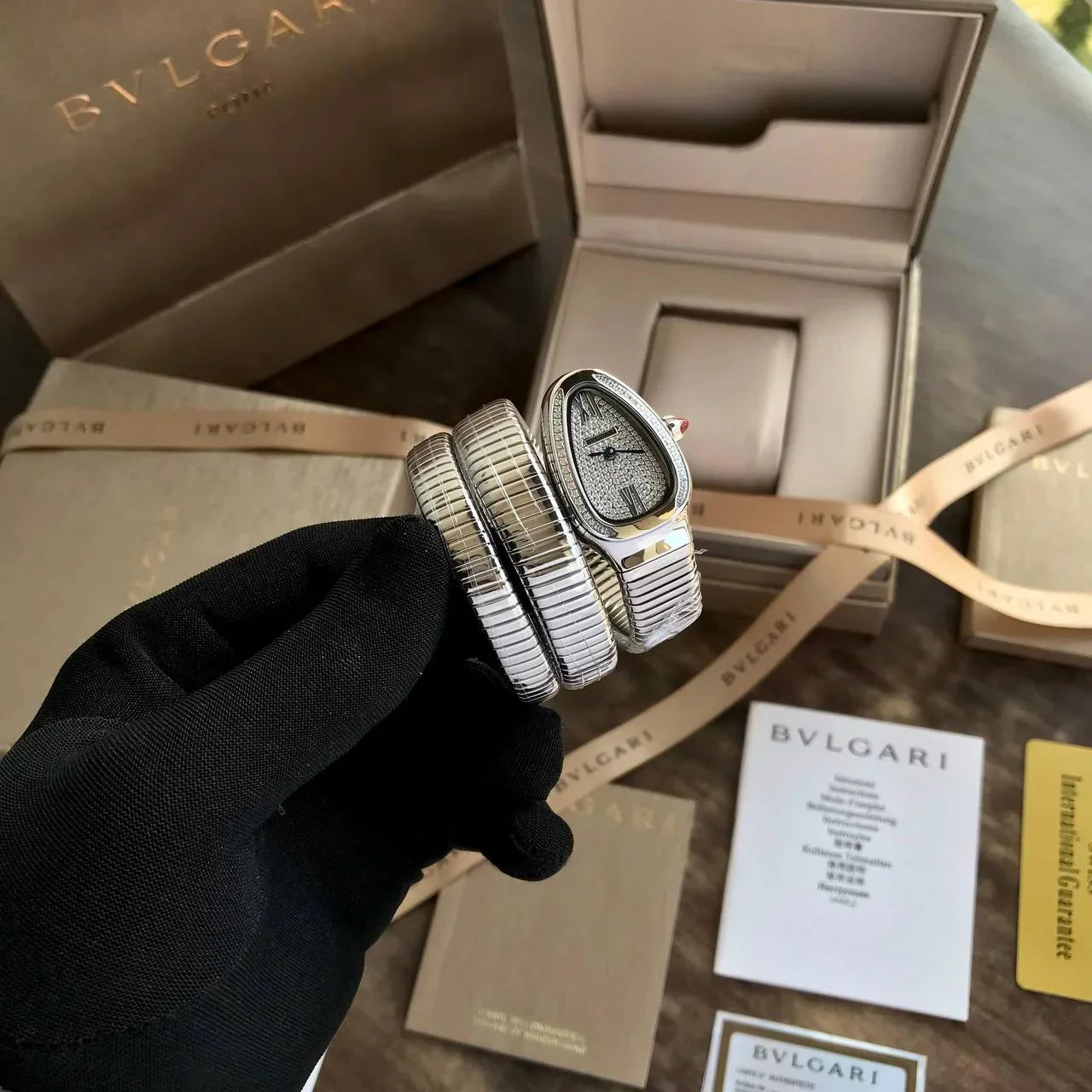 BV_LGARI S_erpenti Spiga- Silver