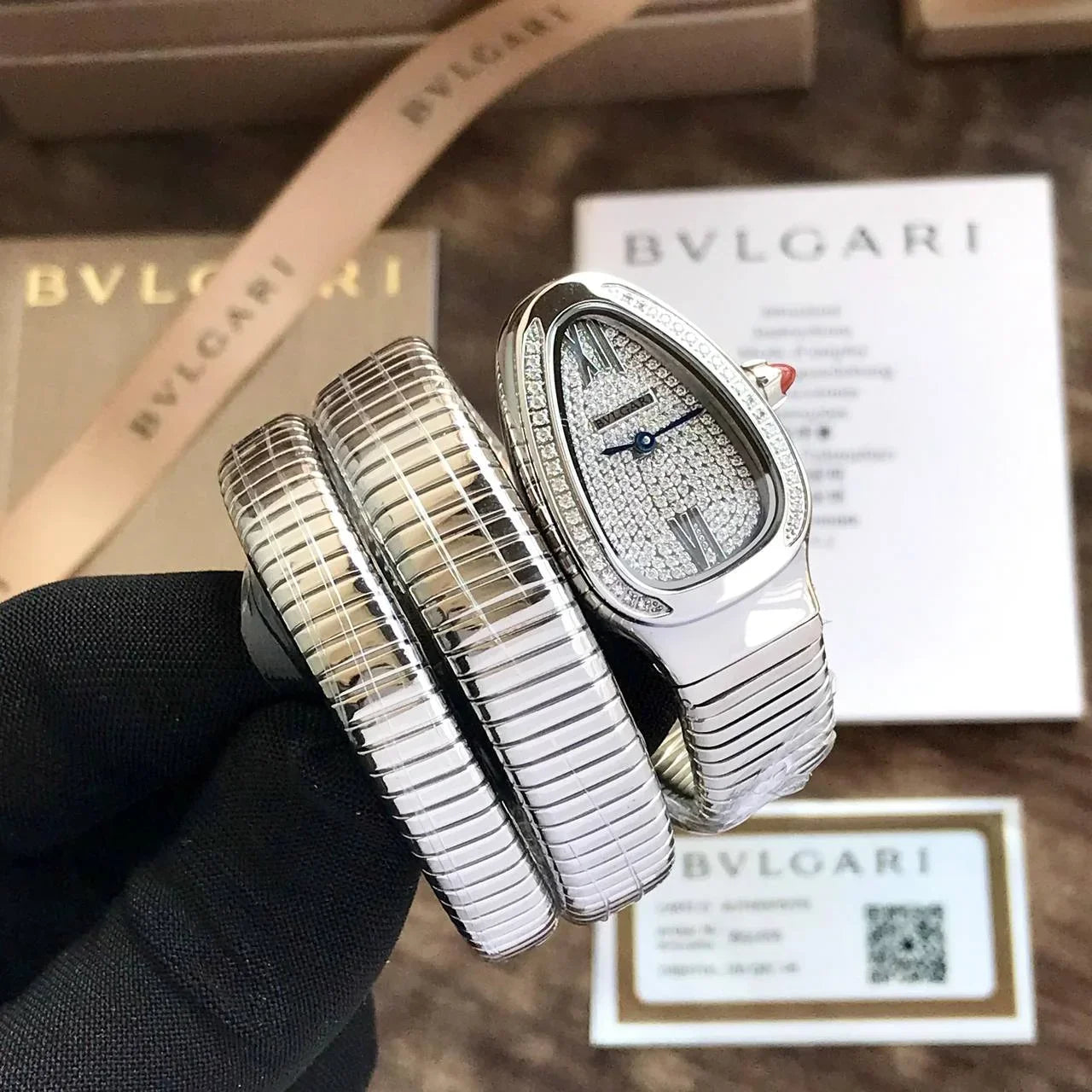 BV_LGARI S_erpenti Spiga- Silver