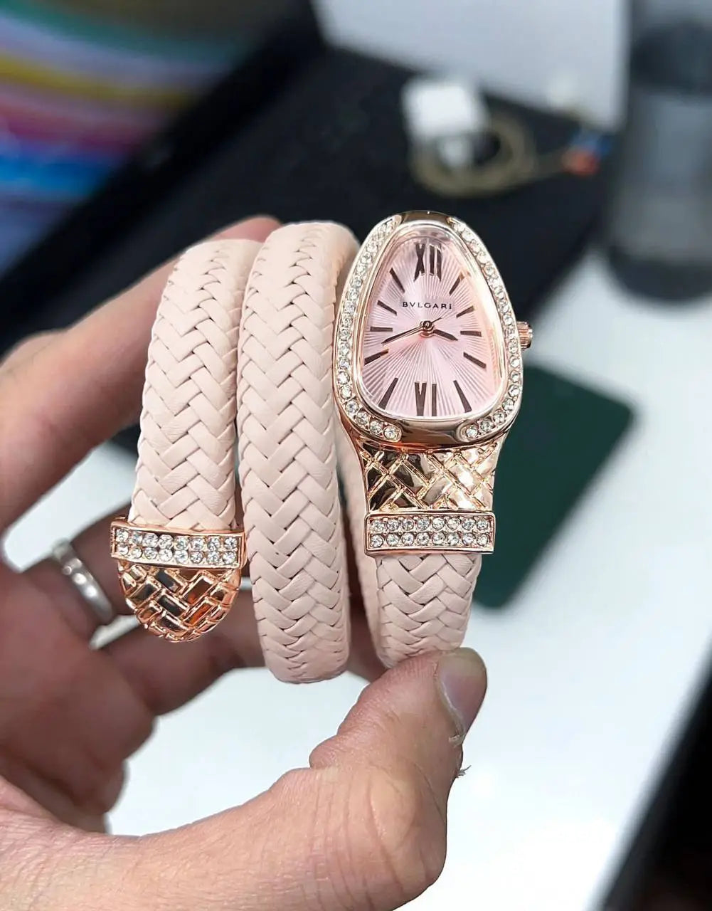 B_VLGARI S_erpe_nti Ever Rose Gold & Pink