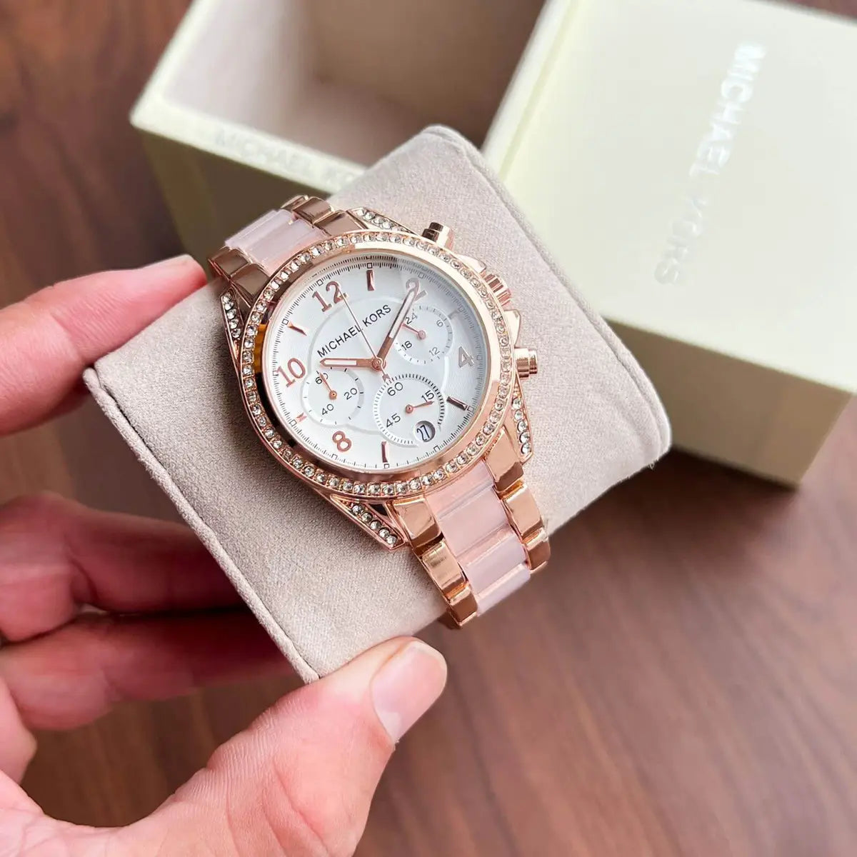 M_ICHAEL K_ORS M_K Rose Gold