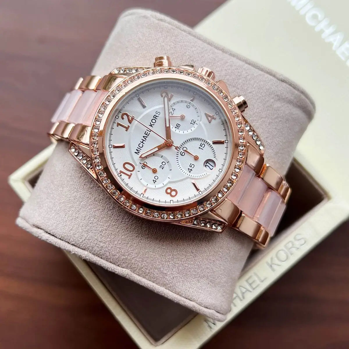 M_ICHAEL K_ORS M_K Rose Gold