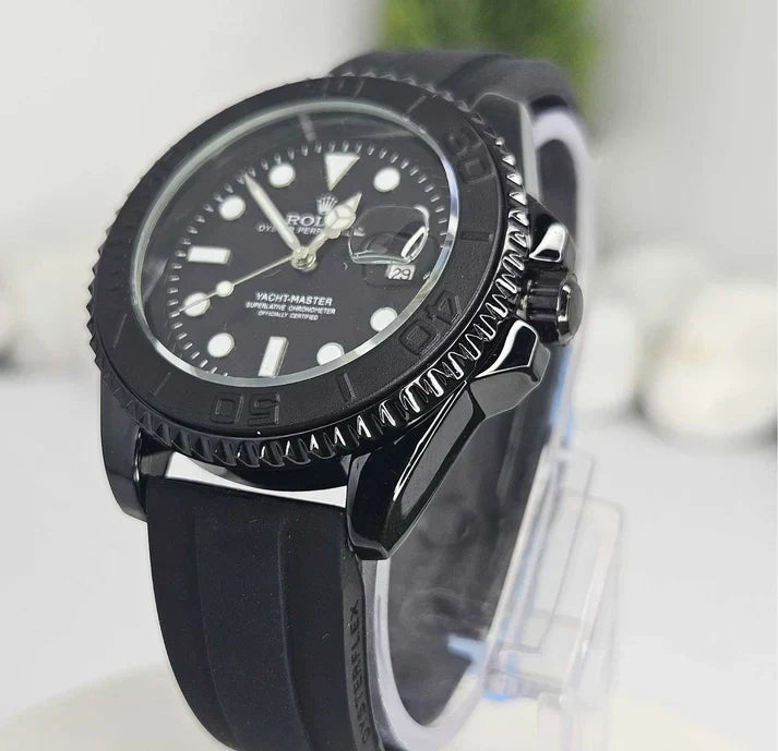 RLX Cosmograph Black Color Dial Daytona Chronograph Quartz Men's Watch - RLX-1168
