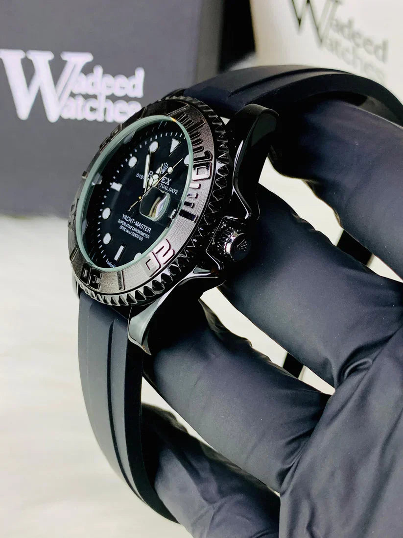 RLX Cosmograph Black Color Dial Daytona Chronograph Quartz Men's Watch - RLX-1168