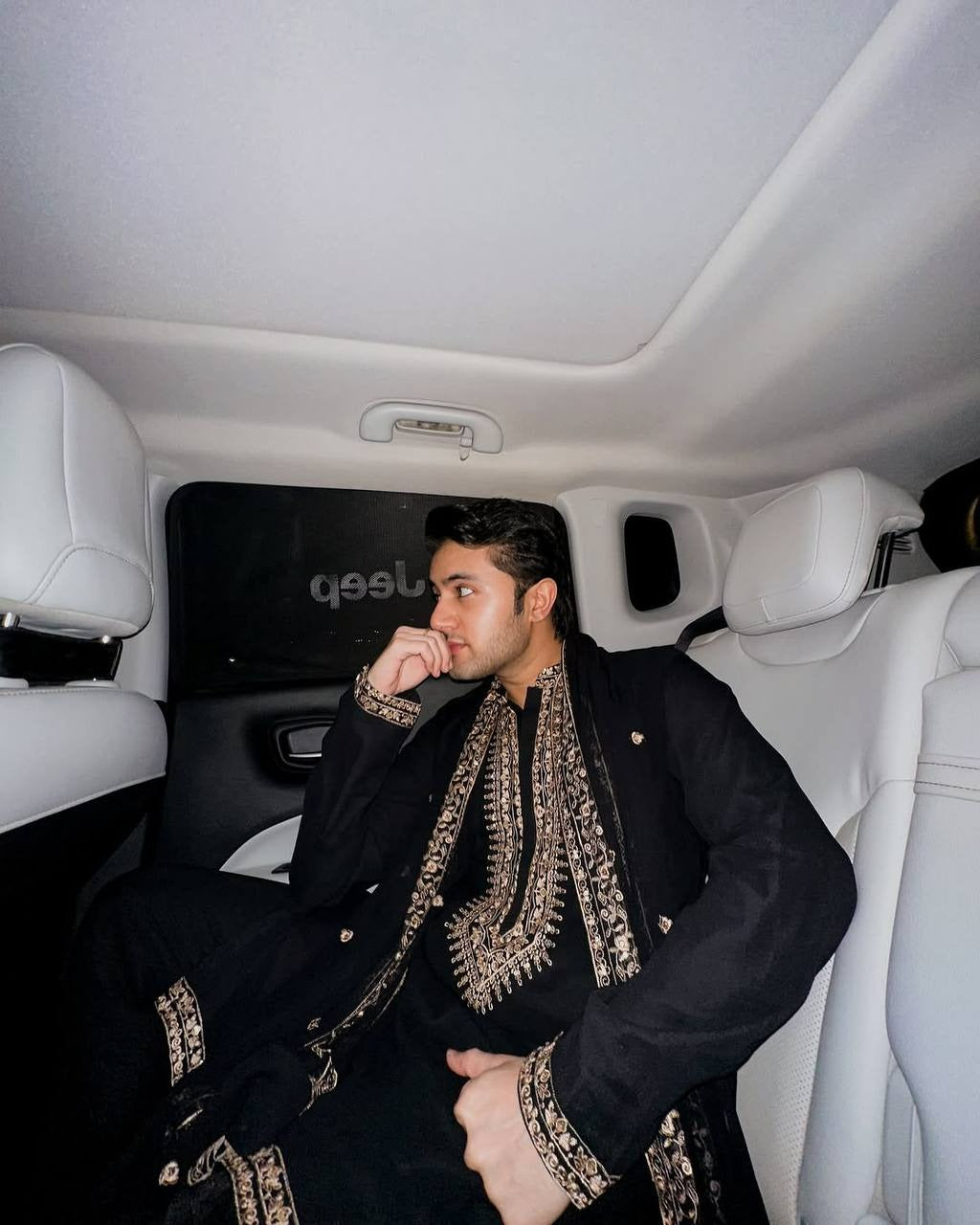 The Power of Black — Royal Elegance Redefined with Golden Grandeur ✨🖤